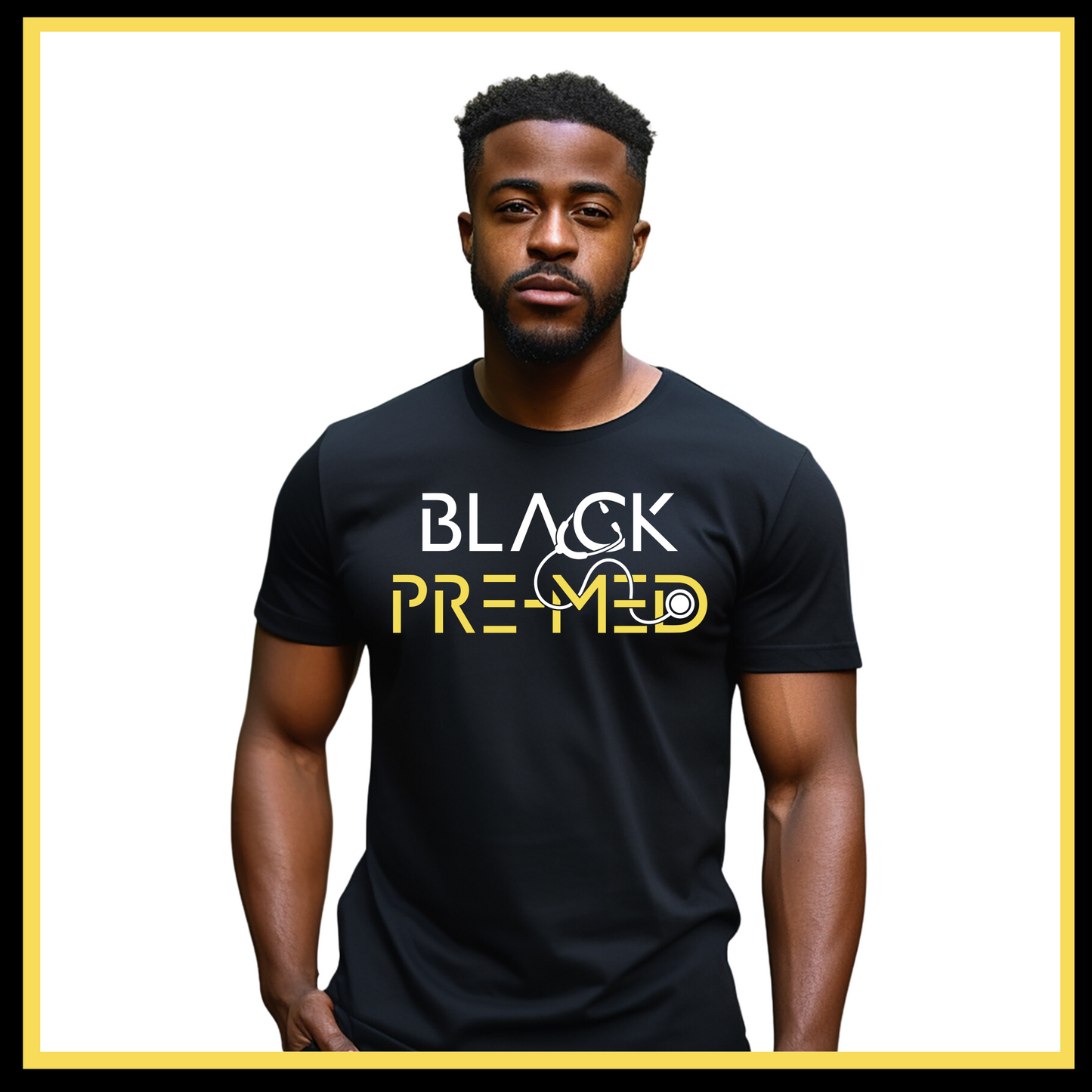 B-MED Black Pre-Med T-shirt - Black