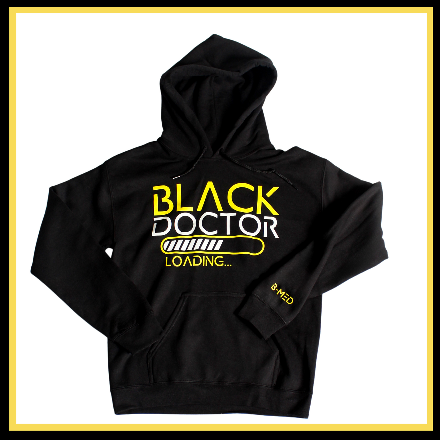 Black Doctor Loading Hoodie- Black