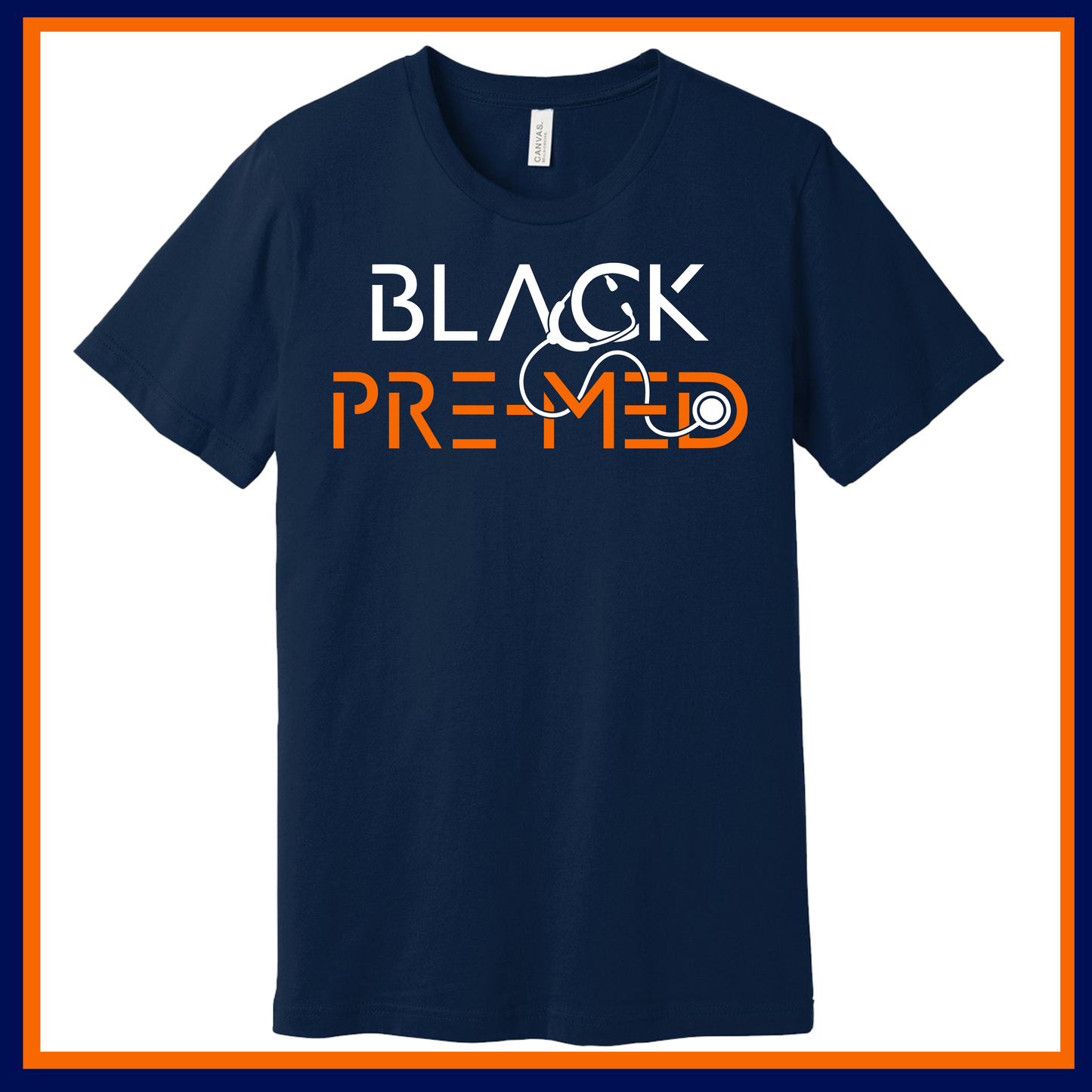 Syracuse Black Pre-Med T-shirt – Blue