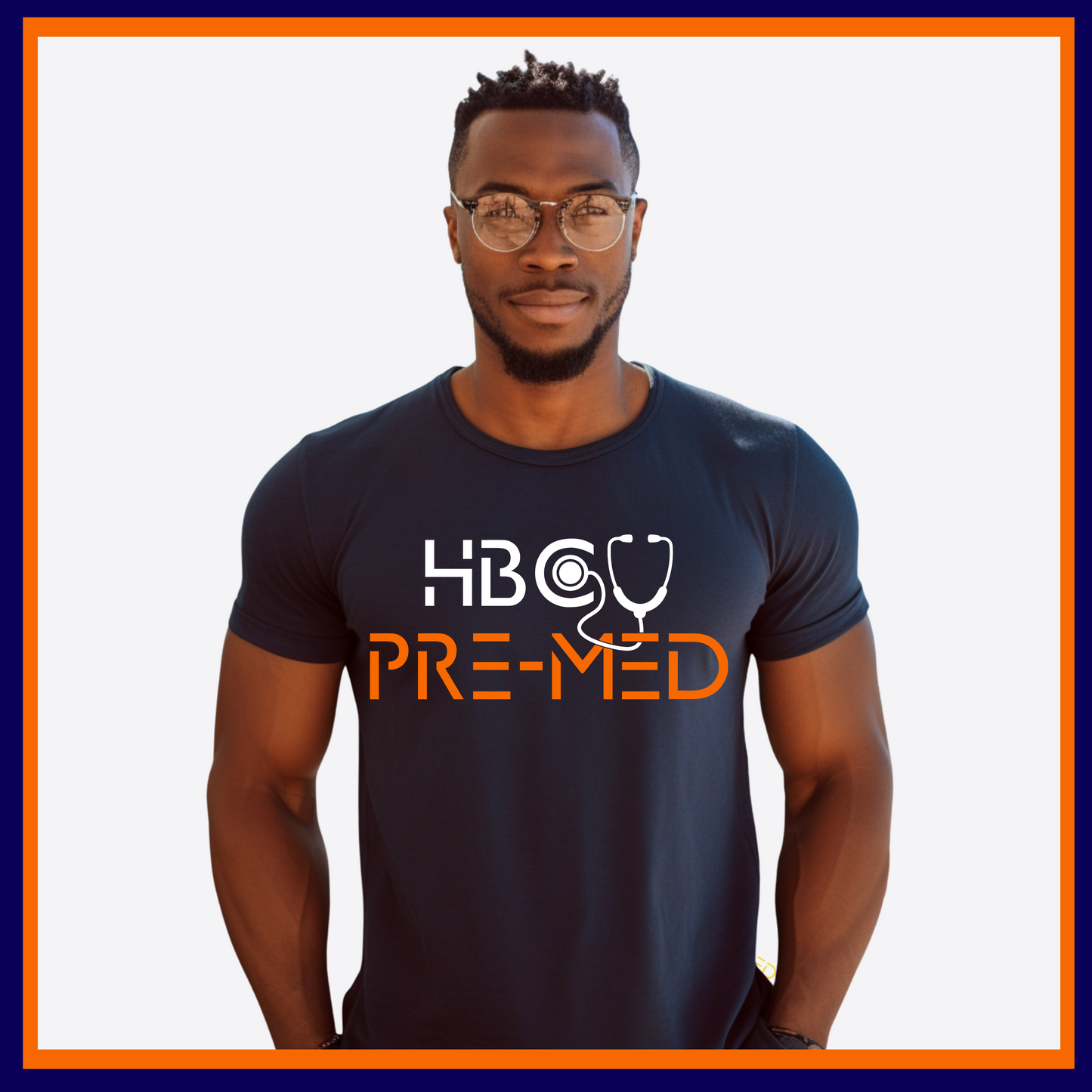 Syracuse HBCU Pre-med T-shirt - Blue
