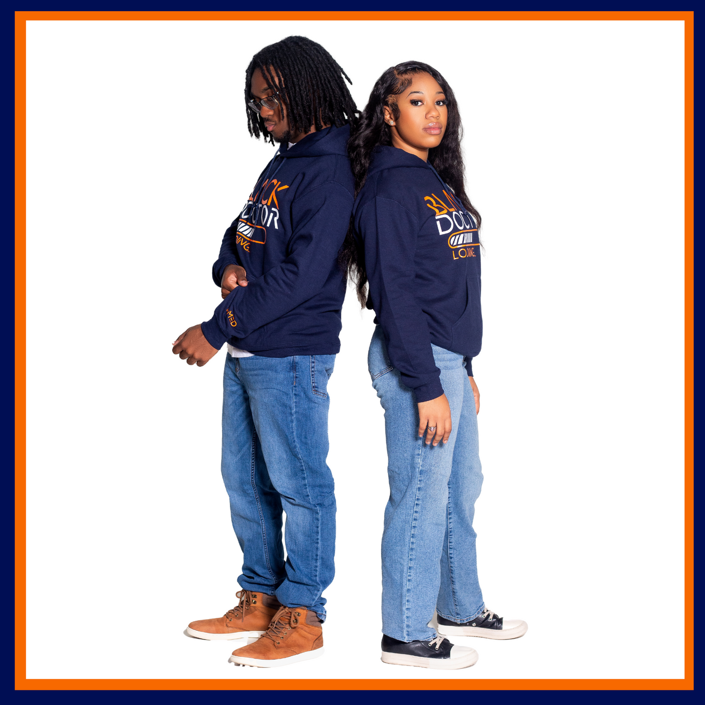 Syracuse Black Doctor Loading Hoodie - Blue