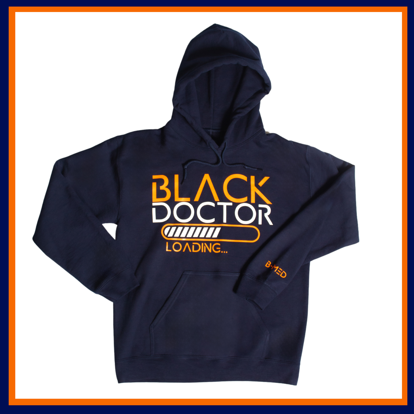 Syracuse Black Doctor Loading Hoodie - Blue