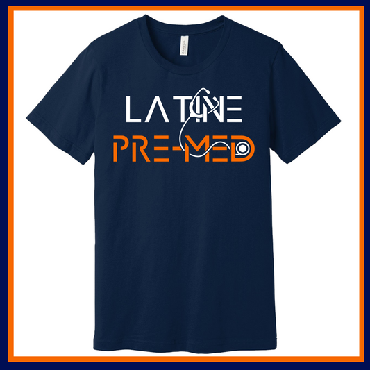 Syracuse Latine Pre-Med T-shirt – Blue