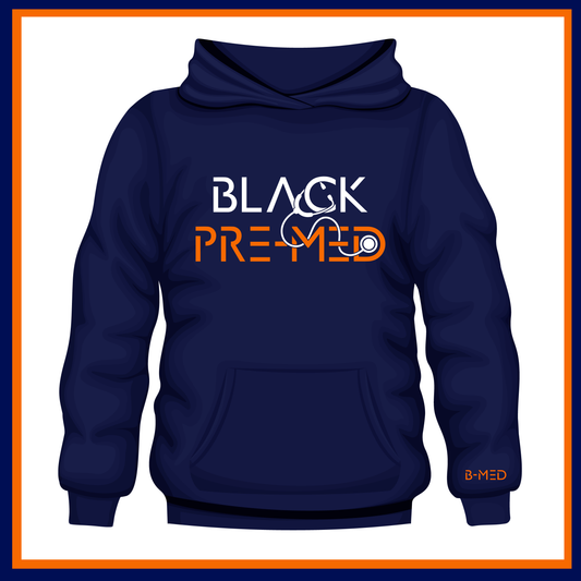 Syracuse Black Pre-Med Hoodie – Blue