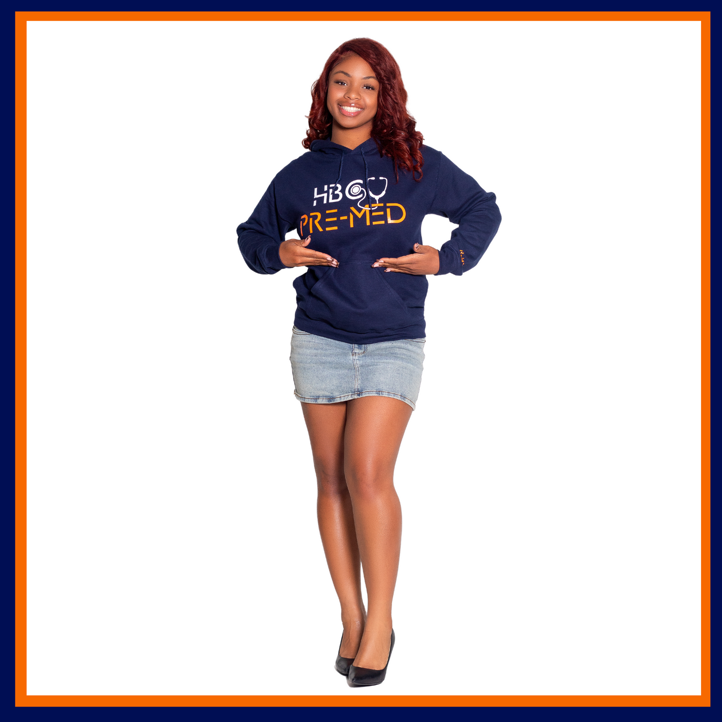 Syracuse HBCU Pre-med Hoodie – Blue