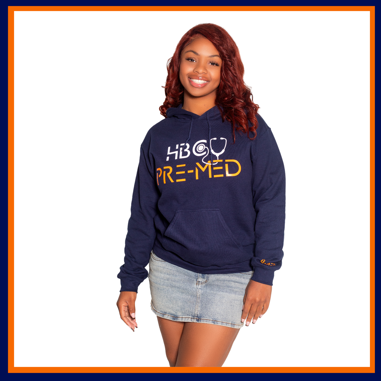 Syracuse HBCU Pre-med Hoodie – Blue