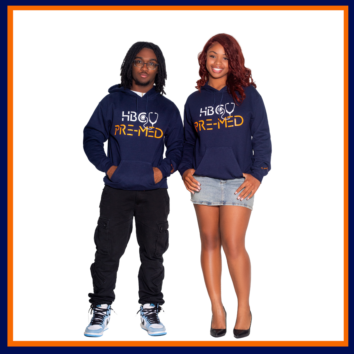 Syracuse HBCU Pre-med Hoodie – Blue