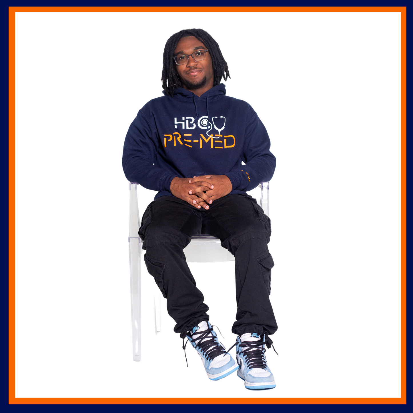 Syracuse HBCU Pre-med Hoodie – Blue